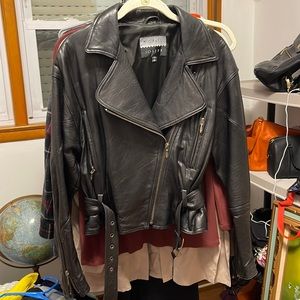 Buttery soft vintage leather jacket